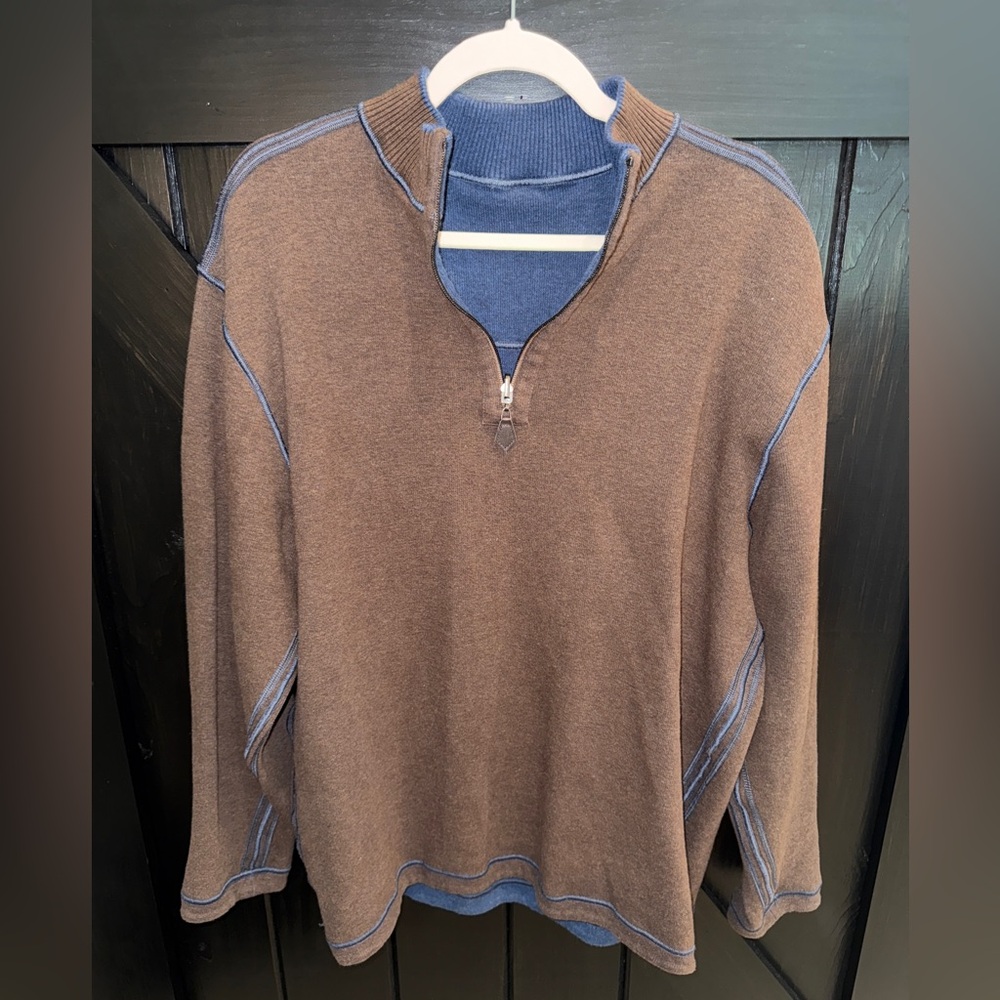 Reversible Quarter Zip